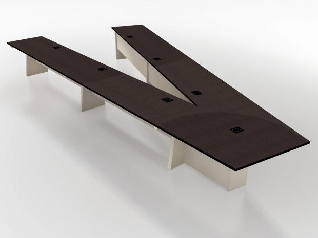 Simple V Shape Table