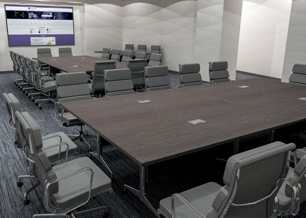 Paul Downs Cabinetmakers Rolling Folding Modular Tables