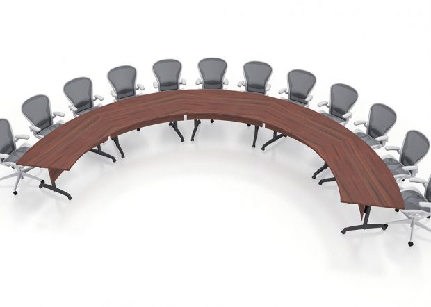 Paul Downs Cabinetmakers Rolling Folding Modular Tables