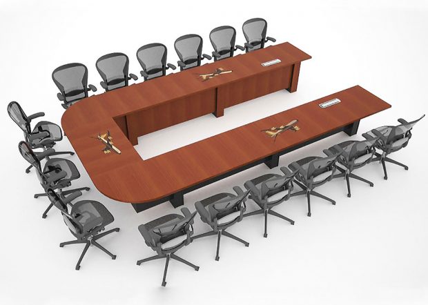 Paul Downs Cabinetmakers U shaped Tables