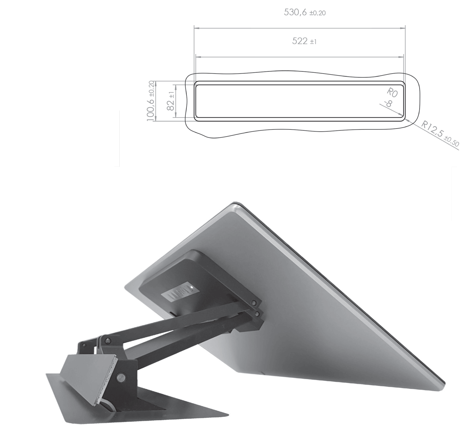 Custom Table with Element One Fold Monitors