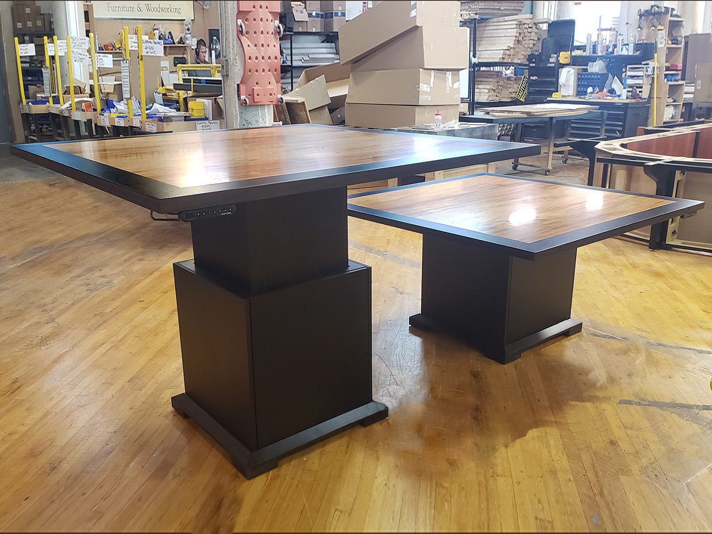 Height Adjustable Modular Tables