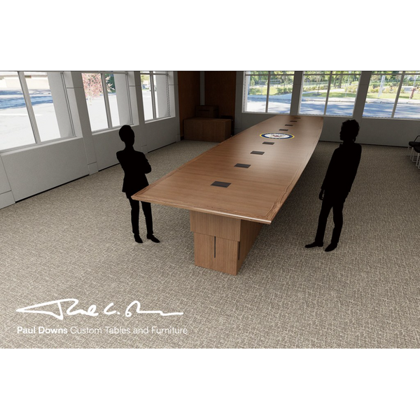 Large Sit To Stand Boardroom Table
