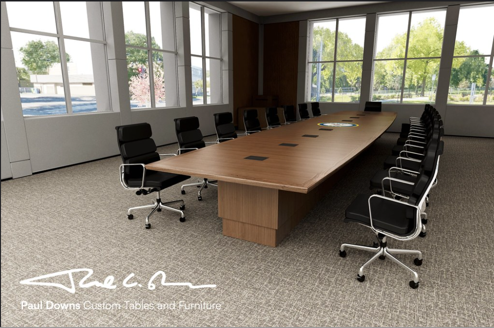 Large Sit To Stand Boardroom Table