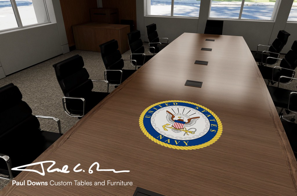 Large Sit To Stand Boardroom Table
