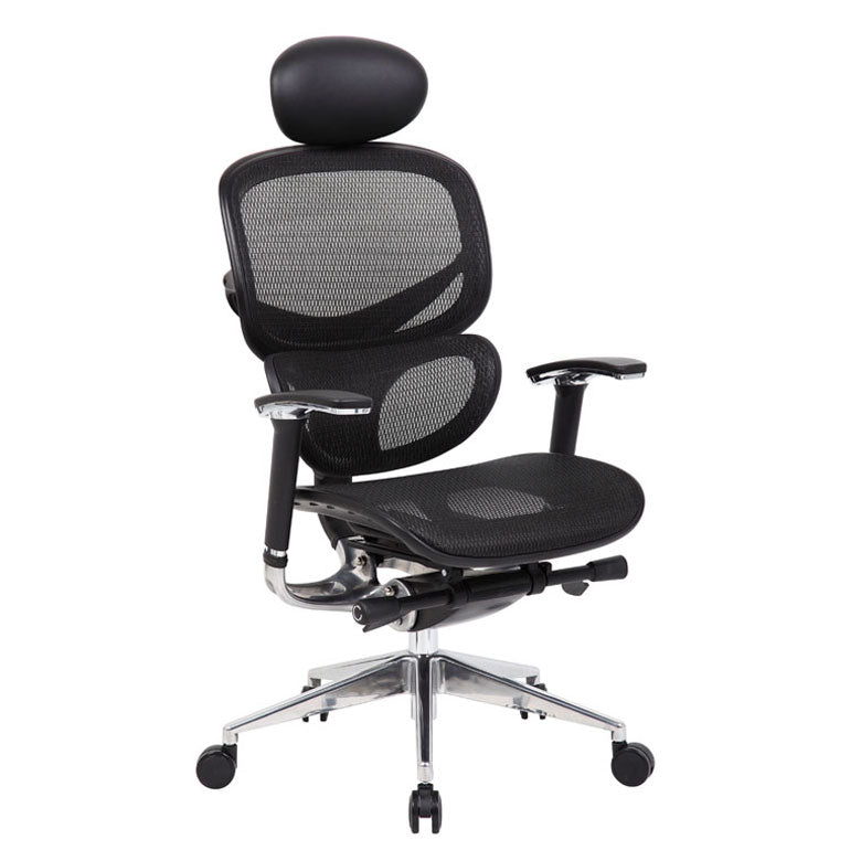 Boss Multi-Function Mesh Chair W/ Head Rest