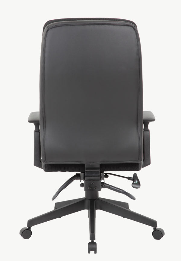Caressoft Executive High Back Chair w/ Adjustable Arms