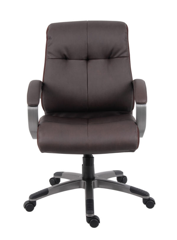 Double Plush Mid Back Executive Chair
