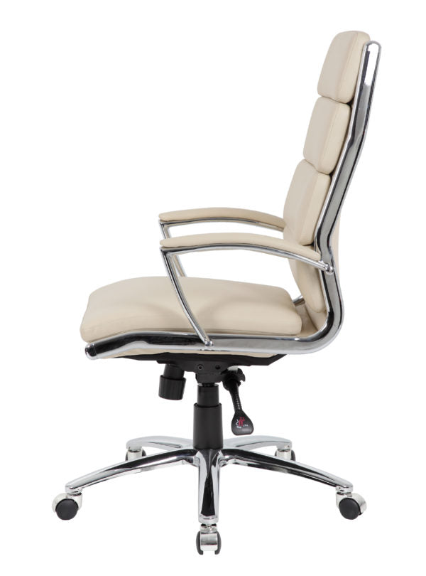 Executive CaressoftPlus Chair with Metal Chrome Finish