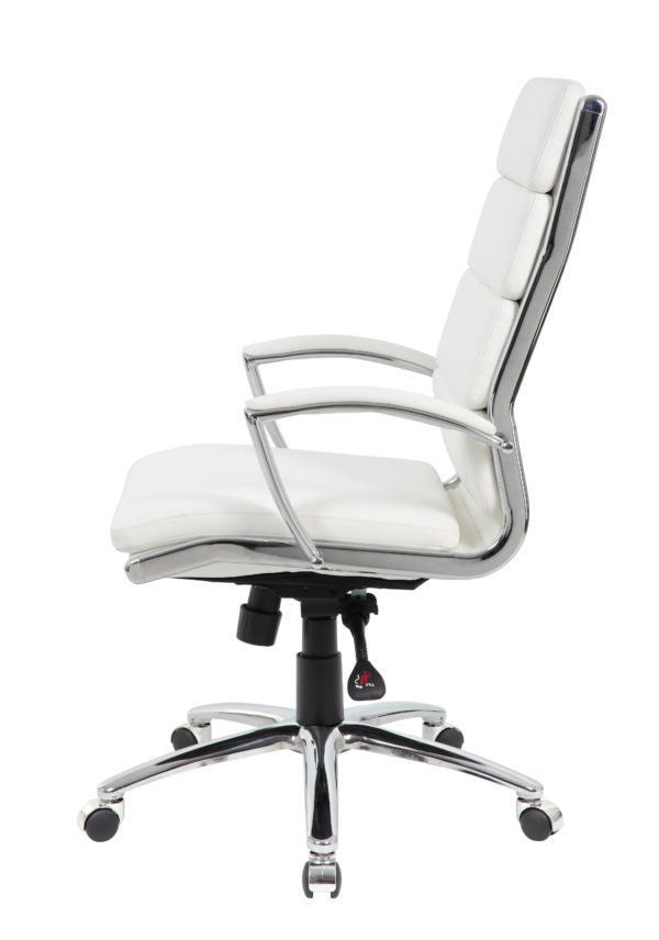 Executive CaressoftPlus Chair with Metal Chrome Finish