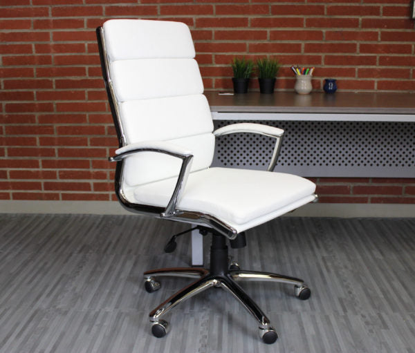 Executive CaressoftPlus Chair with Metal Chrome Finish