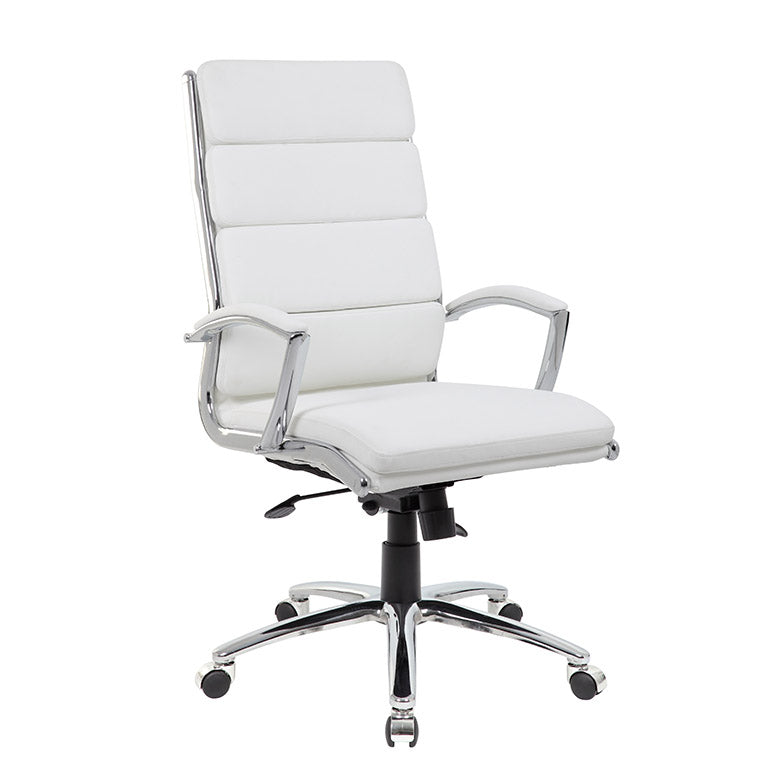 Executive CaressoftPlus Chair with Metal Chrome Finish
