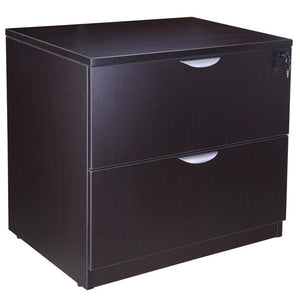 2-Drawer Lateral File, Mocha