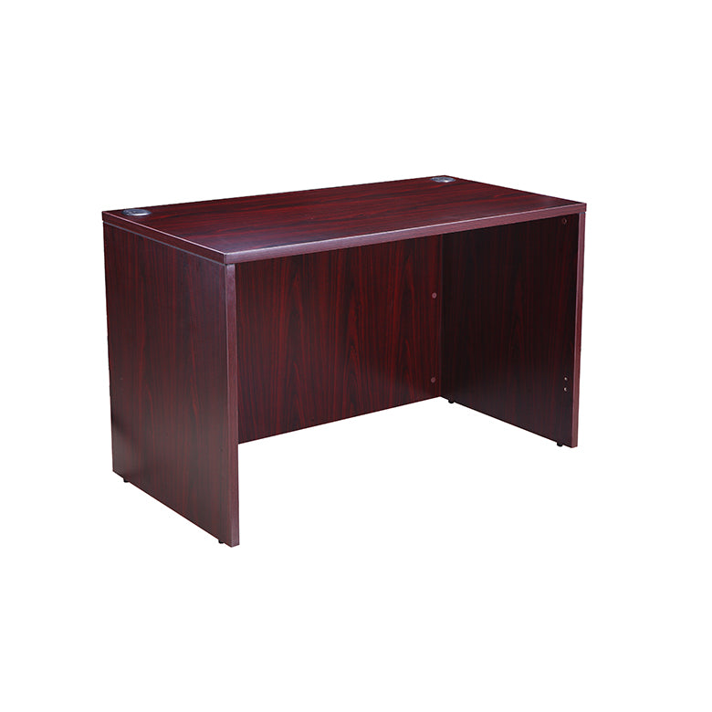 Desk Shell, 48″W X 30″D, Mahogany