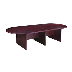 120W x 47D Race Track Conference Table-Mahogany