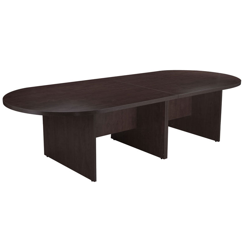 120W x 47D Race Track Conference Table-Mocha