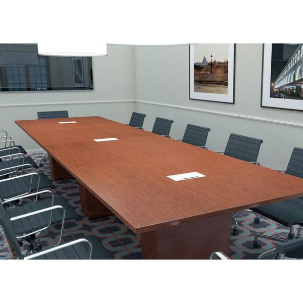 Laminate Custom table with power ports