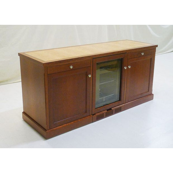 6′ CREDENZA W/ FRIDGE