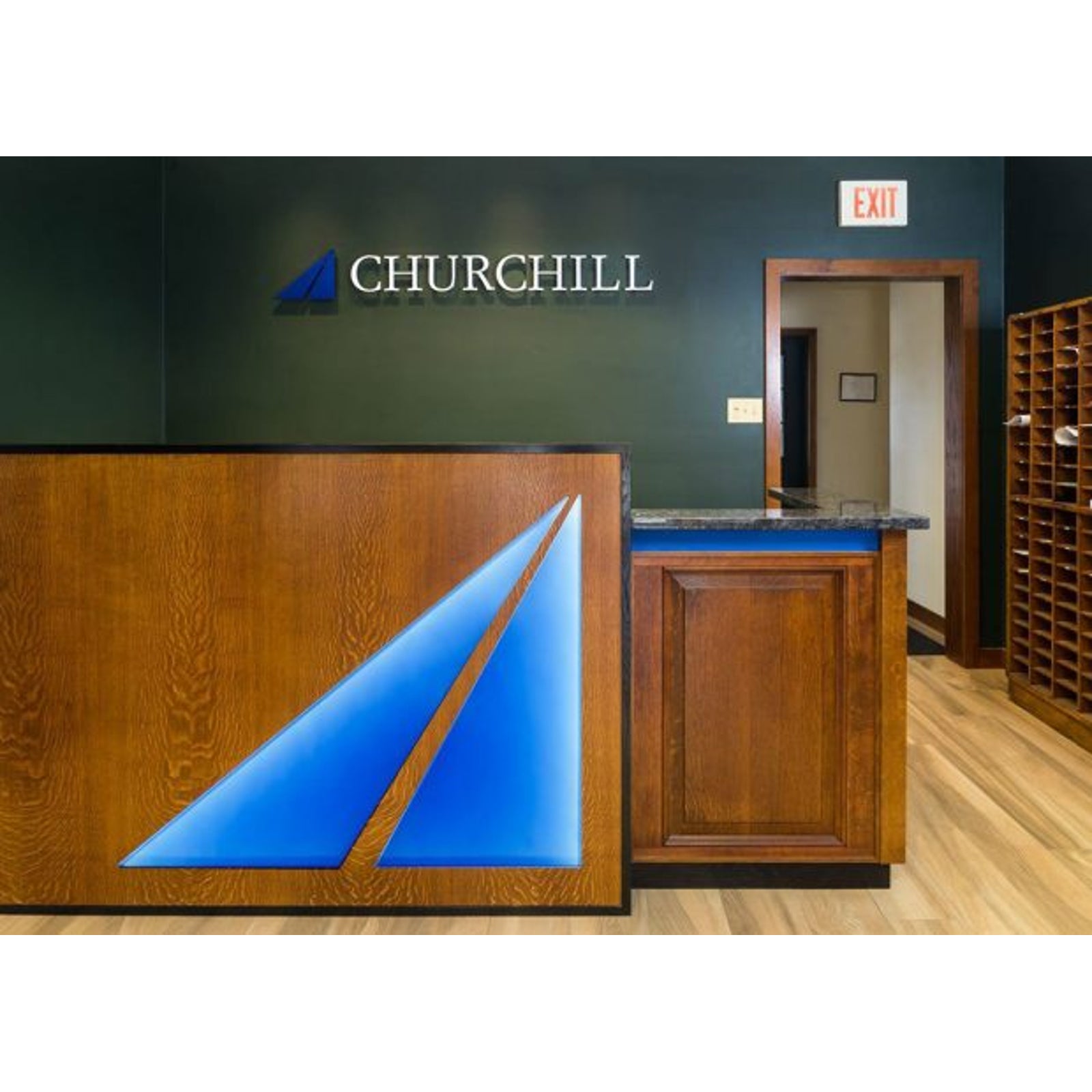 Paul Downs Cabinetmakers Custom Reception Desks