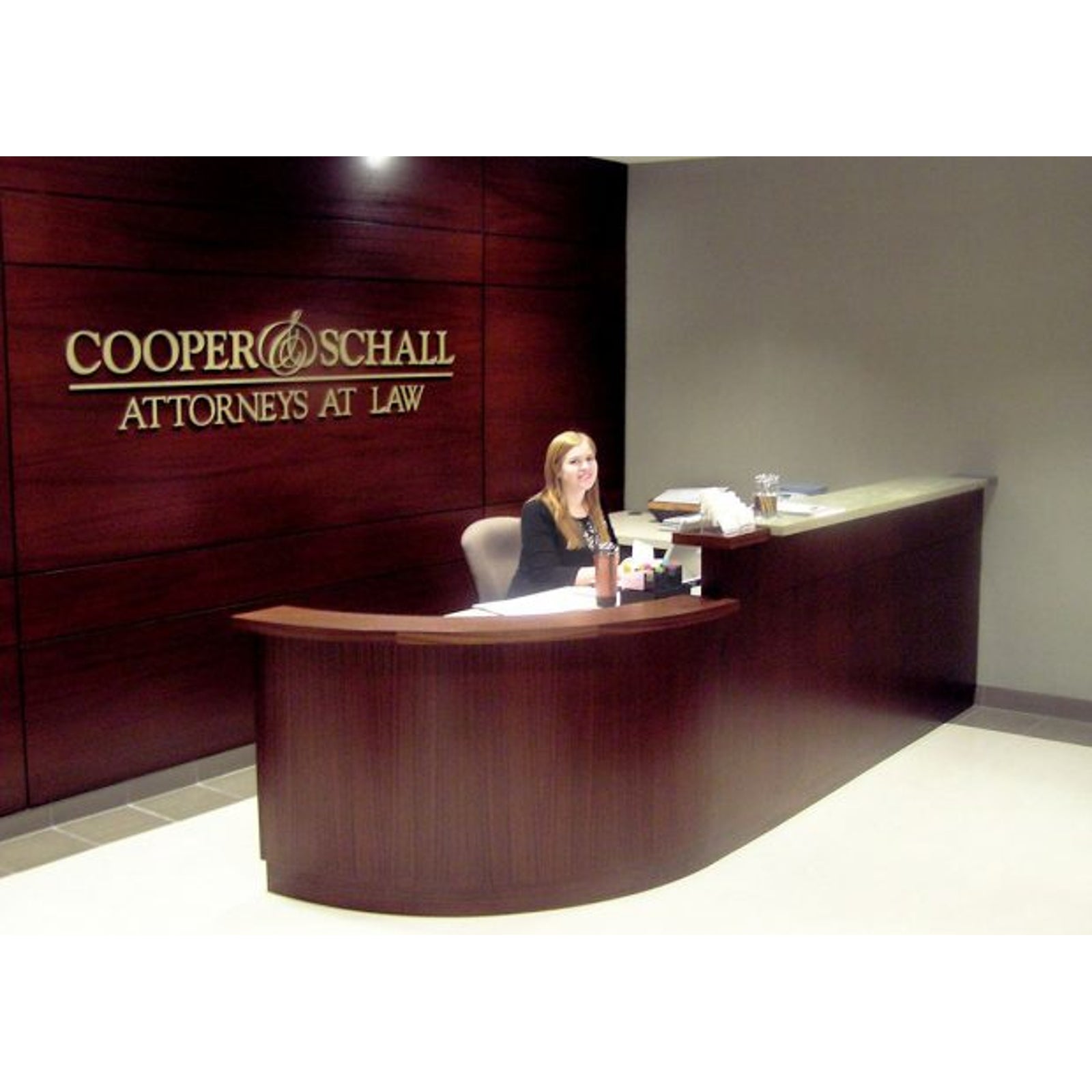 Paul Downs Cabinetmakers Custom Reception Desks