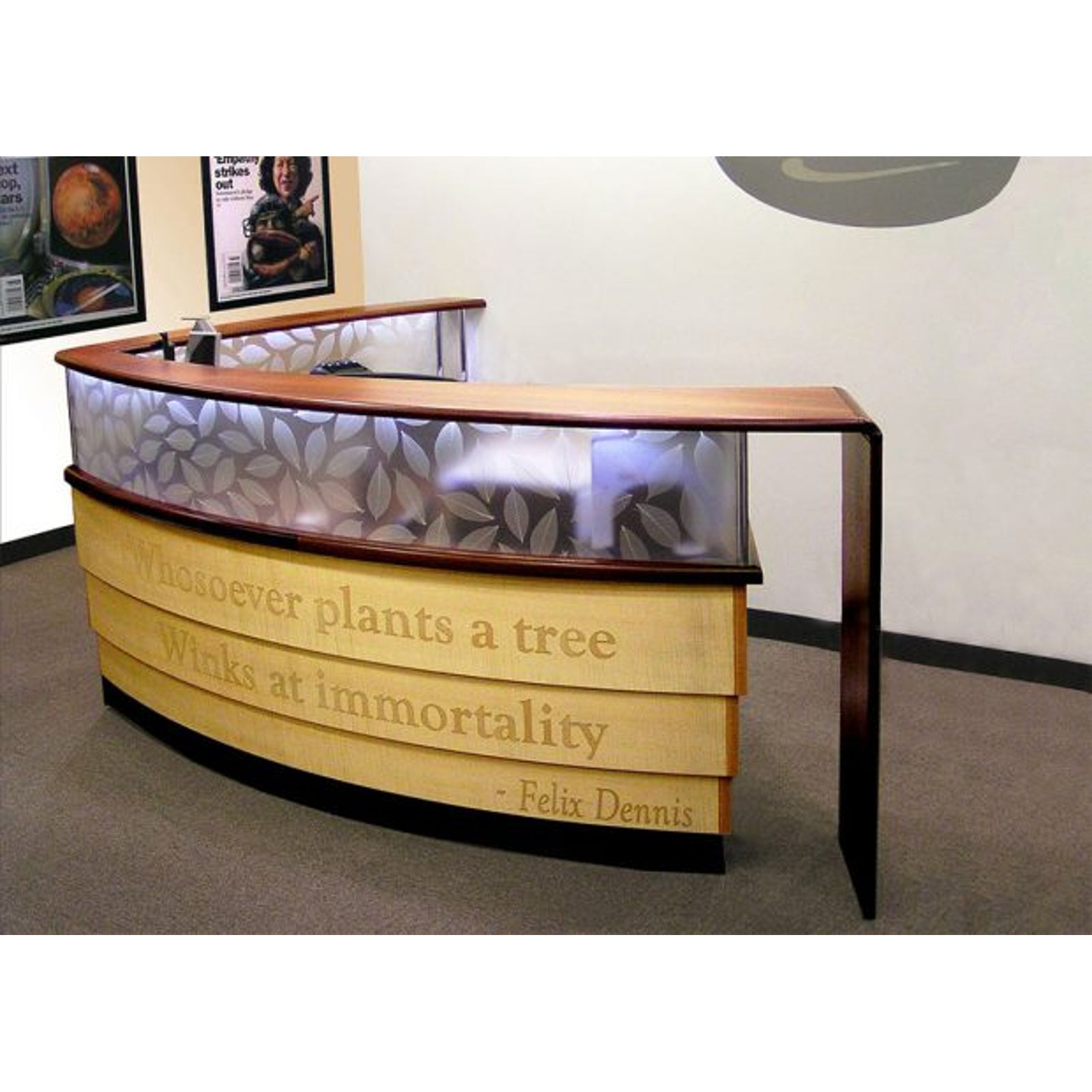 Paul Downs Cabinetmakers Custom Reception Desks