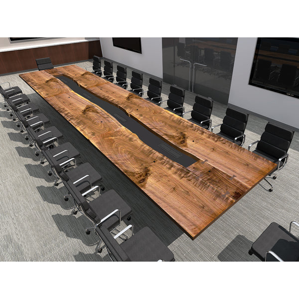 Live Edge Wood Slab Table