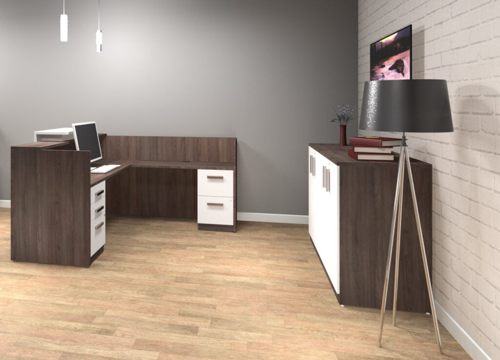 Gallery Reception Desk by Logiflex