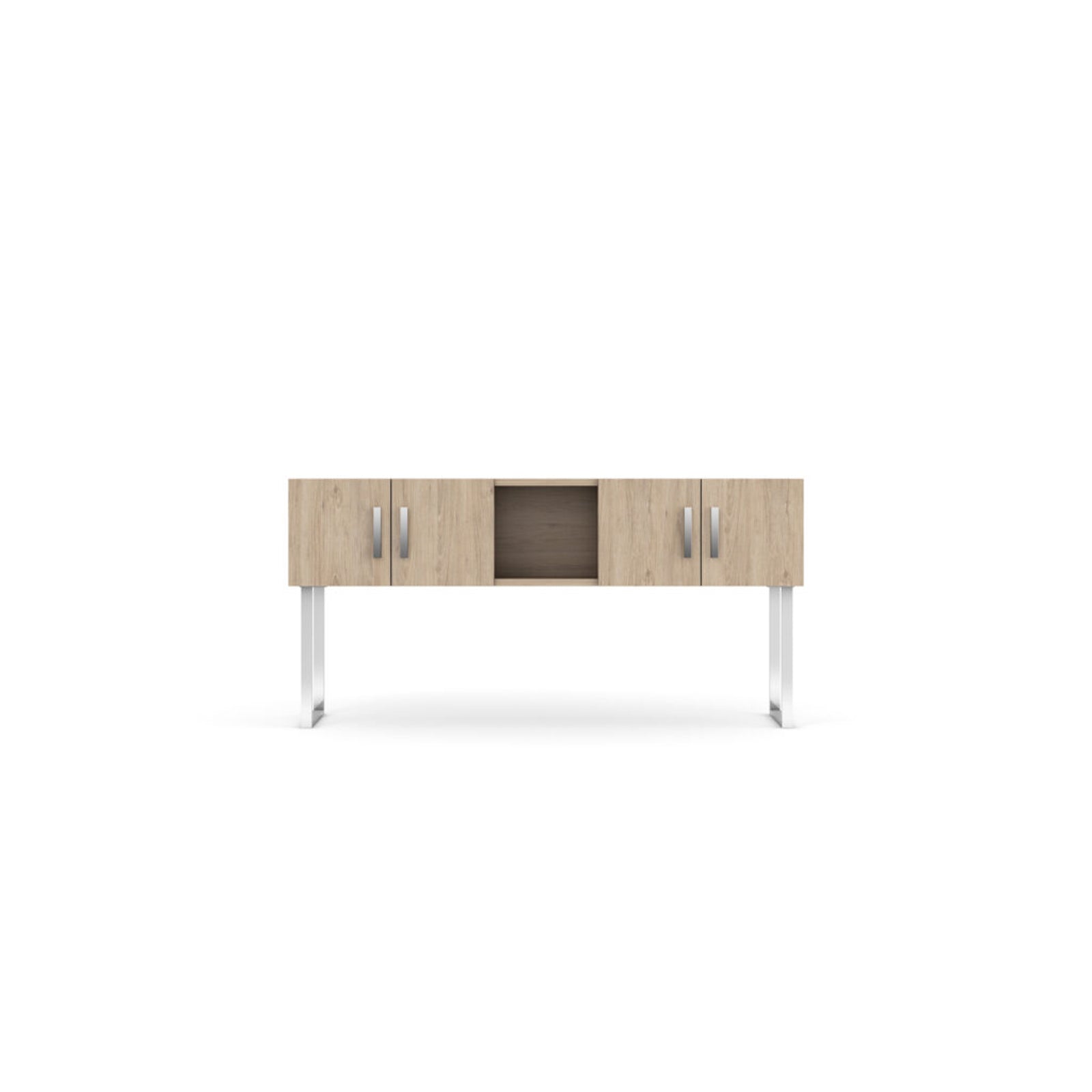 Level Shared Desk Hutches