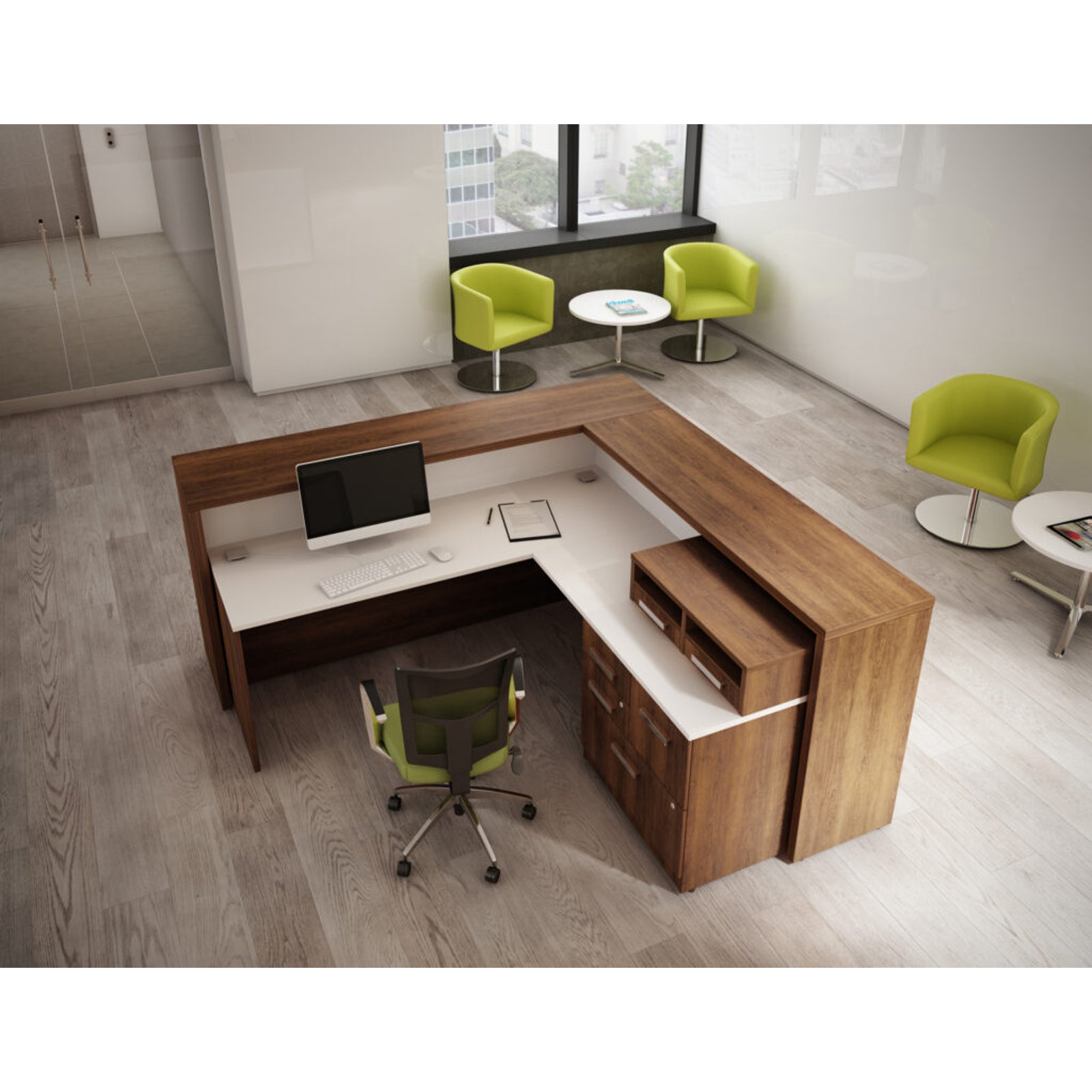 M-Brace Logiflex Reception Desk