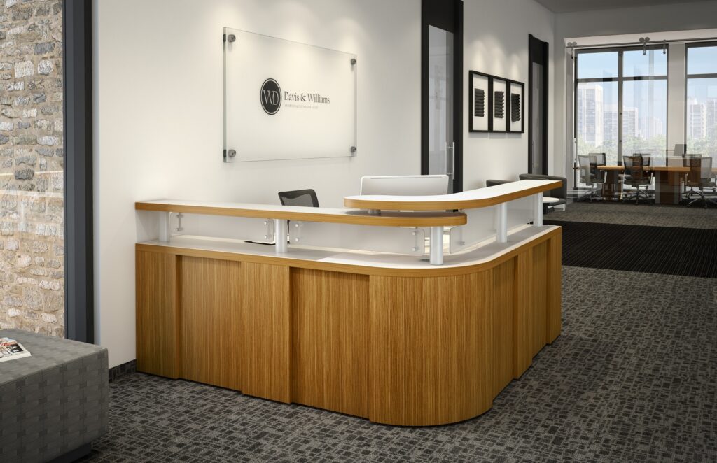 Manhattan Reception Desk by Logifelx