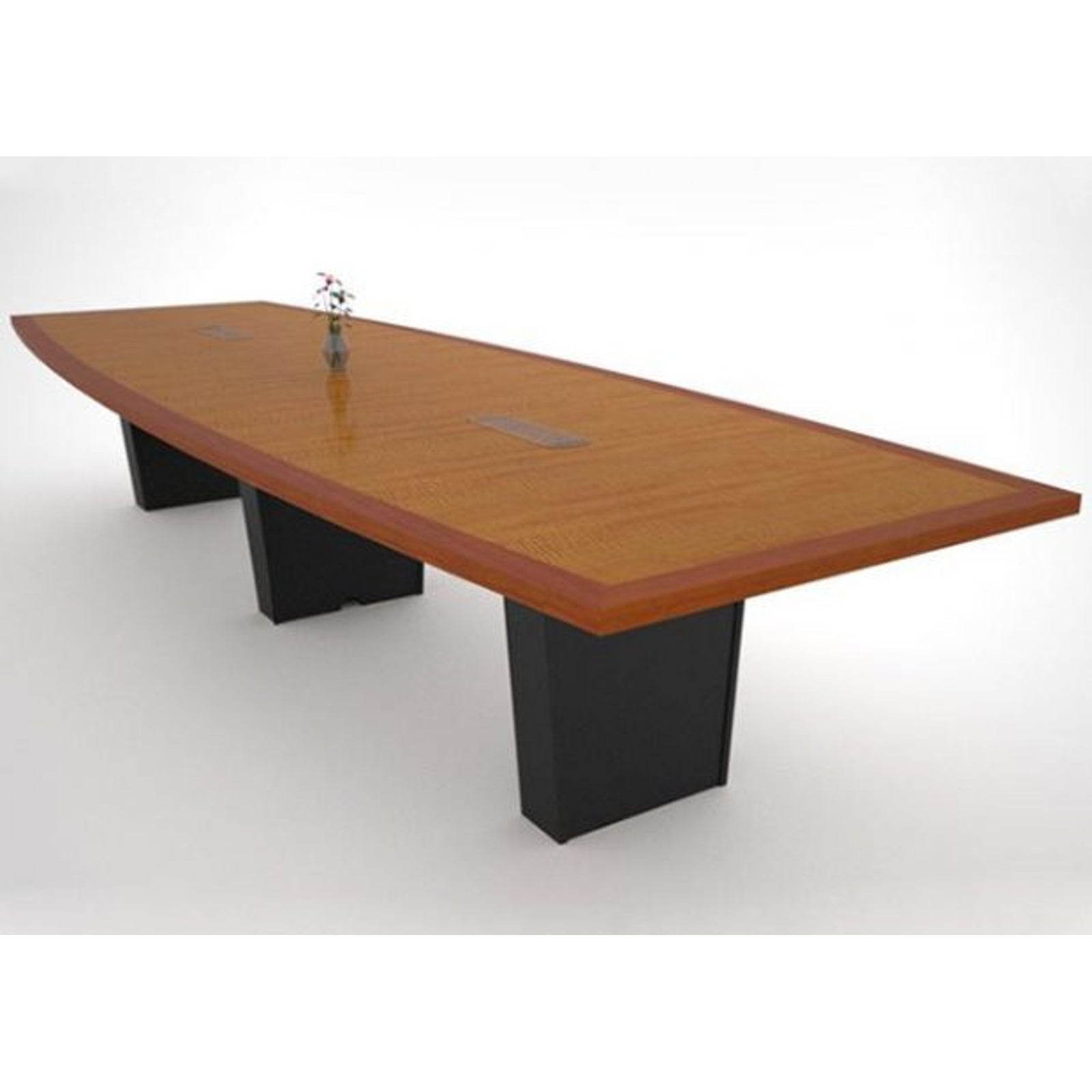 14 foot long transitional conference table
